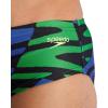 imageSpeedo Mens Swimsuit Brief ProLT Printed Team ColorsTeam Royal BlueBright Green