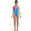 imageSpeedo Womens Swimsuit One Piece Endurance Turnz Tie Back PrintedBlue