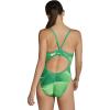 imageSpeedo Womens Swimsuit One Piece Prolt Flyback Printed Adult Team ColorsLane Game Green