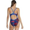 imageSpeedo Womens Swimsuit One Piece Prolt Flyback Printed Adult Team ColorsLane Game RedWhiteBlue