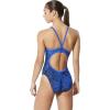 imageSpeedo Womens Swimsuit One Piece Prolt Flyback Printed Adult Team ColorsModern Speedo Blue
