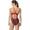 imageSpeedo Womens Swimsuit One Piece Prolt Flyback Printed Adult Team ColorsModern Speedo Red