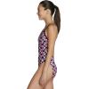 imageSpeedo Womens Swimsuit One Piece Prolt Flyback Printed Adult Team ColorsTile Shards Pink