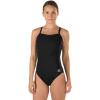 imageSpeedo Womens Swimsuit One Piece Prolt Flyback Solid Adult Team ColorsBlackBlack