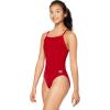imageSpeedo Womens Swimsuit One Piece Prolt Flyback Solid Adult Team ColorsDark Red