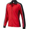 imageSpeedo Womens Jacket Full Zip Collard Streamline Team Warm UpBlackMaroon
