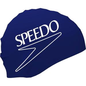 imageSpeedo Elastomeric Solid Silicone Swim CapPeacoatWhite
