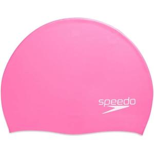 imageSpeedo Elastomeric Solid Silicone Swim CapPink