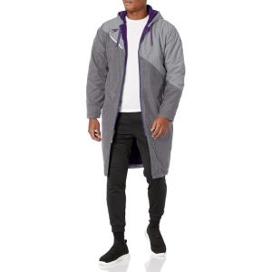 imageSpeedo Unisex Adult Parka Jacket Fleece Lined Team ColorsPurpleGrey