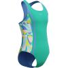 imageSpeedo Girls Printed Sport SpliceMod Petals Marine Green