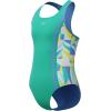 imageSpeedo Girls Printed Sport SpliceMod Petals Marine Green