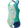 imageSpeedo Girls Printed Sport SpliceSummer Stamp Marine Green