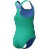 imageSpeedo Girls Printed Sport SpliceSummer Stamp Marine Green
