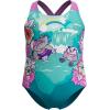 imageSpeedo Girls Swimsuit Infant to Big Kid UPF 50 Learn to SwimCrossback 1pc Neon Violet