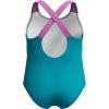 imageSpeedo Girls Swimsuit Infant to Big Kid UPF 50 Learn to SwimCrossback 1pc Neon Violet