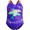 imageSpeedo Girls Swimsuit Infant to Big Kid UPF 50 Learn to SwimDigital 1pc Indigo Glow