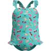 imageSpeedo Girls Swimsuit Infant to Big Kid UPF 50 Learn to SwimFrill 1pc Arctic Glass