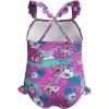 imageSpeedo Girls Swimsuit Infant to Big Kid UPF 50 Learn to SwimFrill 1pc Neon VioletSplash Bash