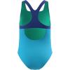 imageSpeedo Girls Swimsuit One Piece Closed RacerbackMesh Cyan