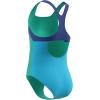 imageSpeedo Girls Swimsuit One Piece Closed RacerbackMesh Cyan