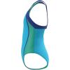 imageSpeedo Girls Swimsuit One Piece Closed RacerbackMesh Cyan