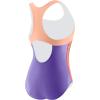 imageSpeedo Girls Swimsuit One Piece Closed RacerbackMesh Lavender Purple