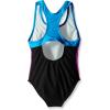 imageSpeedo Girls Swimsuit One Piece Closed RacerbackMesh Speedo Black