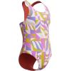 imageSpeedo Girls Swimsuit One Piece Closed RacerbackMod Petals