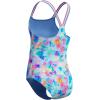 imageSpeedo Girls Swimsuit One Piece Thin StrapsWatercolor Garden