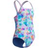 imageSpeedo Girls Swimsuit One Piece Thin StrapsWatercolor Garden