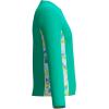 imageSpeedo Girls Uv Swim Shirt Long Sleeve RashguardMarine Green Mod Petals