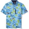 imageSpeedo Mens Uv Swim Shirt Hybrid Button DownBlue Lemonade