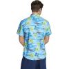 imageSpeedo Mens Uv Swim Shirt Hybrid Button DownBlue Lemonade