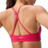 imageSpeedo Womens Swimsuit Bikini Top Essentials with Removable Cups Soft FabricHigh Ruby