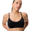 imageSpeedo Womens Swimsuit Bikini Top Essentials with Removable Cups Soft FabricTriangle Anthracite