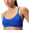 imageSpeedo Womens Swimsuit Bikini Top Essentials with Removable Cups Soft FabricTriangle Deep Sapphire
