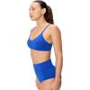 imageSpeedo Womens Swimsuit Bikini Top Essentials with Removable Cups Soft FabricTriangle Deep Sapphire
