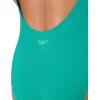imageSpeedo Womens Swimsuit One Piece Essentials with Removable Cups Soft FabricHigh Peacock Teal