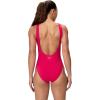 imageSpeedo Womens Swimsuit One Piece Essentials with Removable Cups Soft FabricHigh Ruby