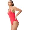 imageSpeedo Womens Swimsuit One Piece Essentials with Removable Cups Soft FabricV Legend Red