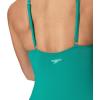 imageSpeedo Womens Swimsuit One Piece Essentials with Removable Cups Soft FabricV Peacock Teal