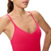 imageSpeedo Womens Swimsuit One Piece Essentials with Removable Cups Soft FabricV Ruby