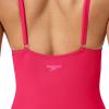 imageSpeedo Womens Swimsuit One Piece Essentials with Removable Cups Soft FabricV Ruby