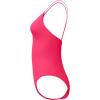 imageSpeedo Womens Swimsuit One Piece Essentials with Removable Cups Soft FabricV Ruby