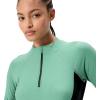 imageSpeedo Womens Uv Swim Shirt Long Sleeve RashguardOceanflex Anthracite