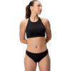 imageSpeedo Womens Swimsuit Bikini Top Essentials with Removable Cups Soft FabricHigh Anthracite