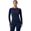 imageSpeedo Womens Uv Swim Shirt Long Sleeve RashguardBoom Peacoat