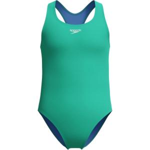 imageSpeedo Girls Swimsuit One Piece Closed RacerbackMarine Green