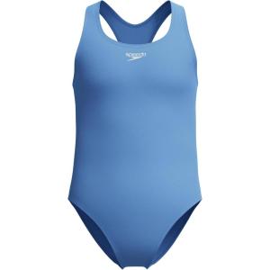 imageSpeedo Girls Swimsuit One Piece Closed RacerbackPeriwinkle Blue
