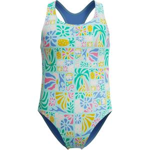 imageSpeedo Girls Swimsuit One Piece Closed RacerbackSummer Stamp